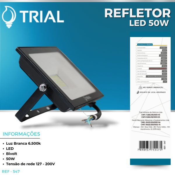 Refletor LED 50W